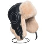 Rabbit Fur Winter Bomber Hat