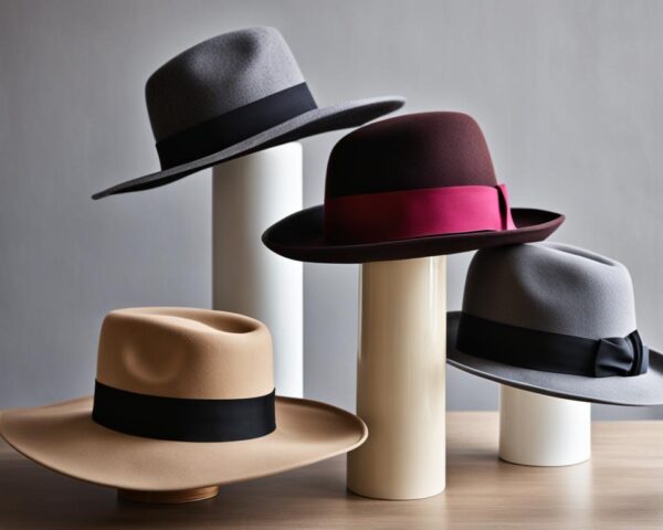 Stylish felt hats for women